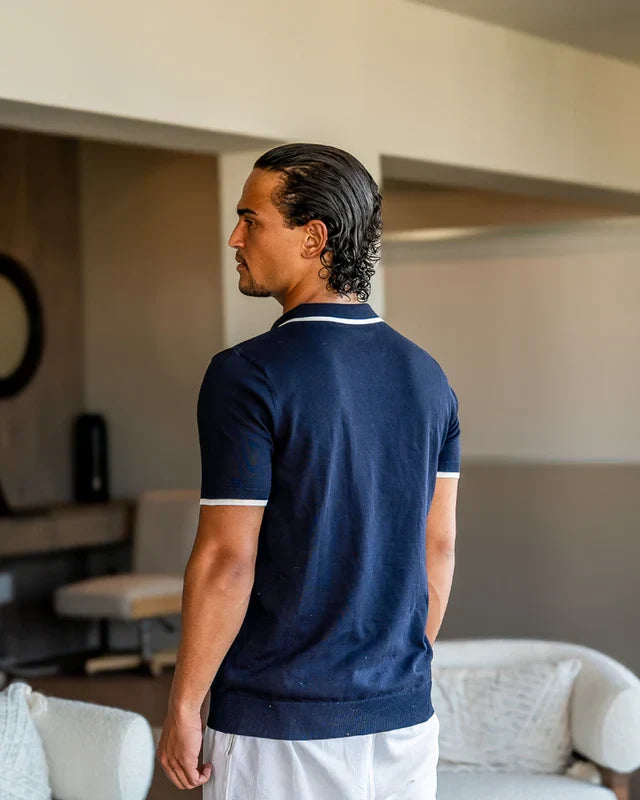 Monaco Edge Polo – Minimalistisch & Elegant