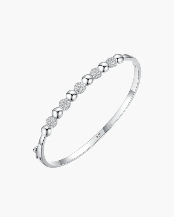 Crystal Line Armband – 925 Silber Edition, Feiner Glanz